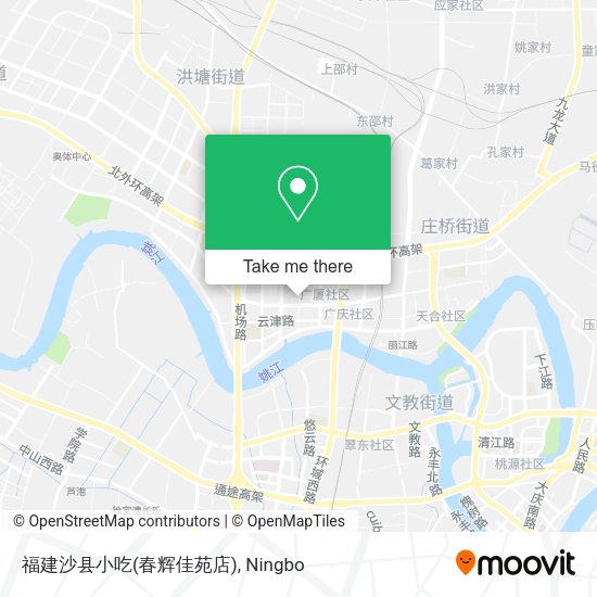 福建沙县小吃(春辉佳苑店) map