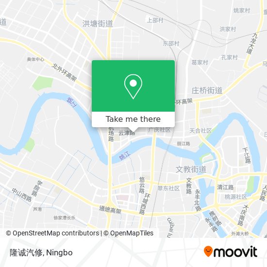 隆诚汽修 map