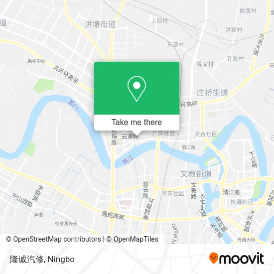 隆诚汽修 map