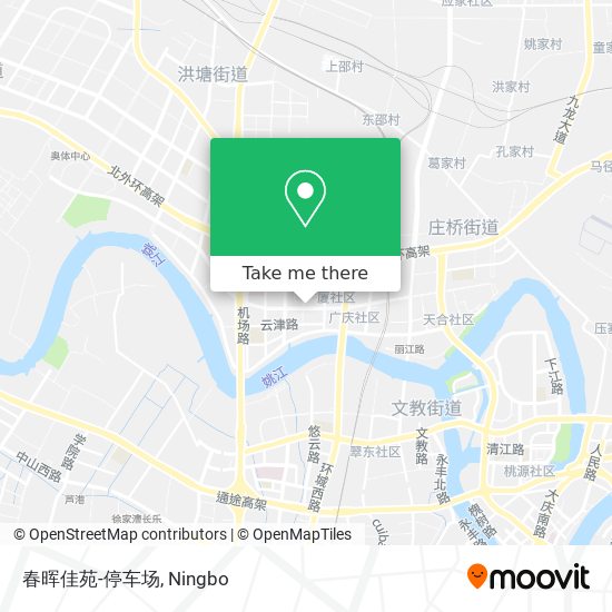 春晖佳苑-停车场 map