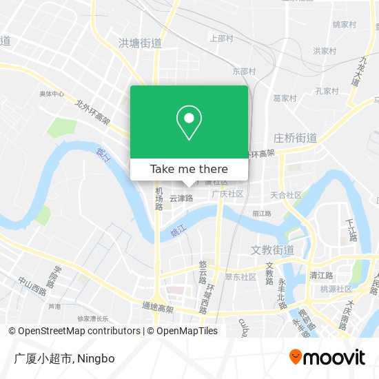 广厦小超市 map