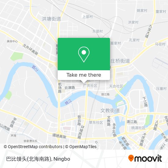 巴比馒头(北海南路) map