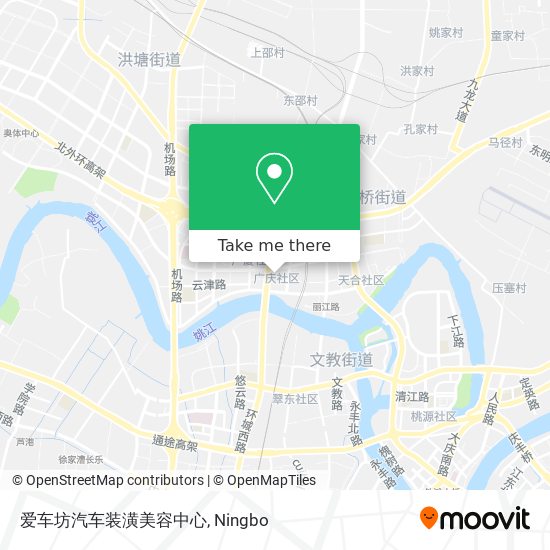 爱车坊汽车装潢美容中心 map