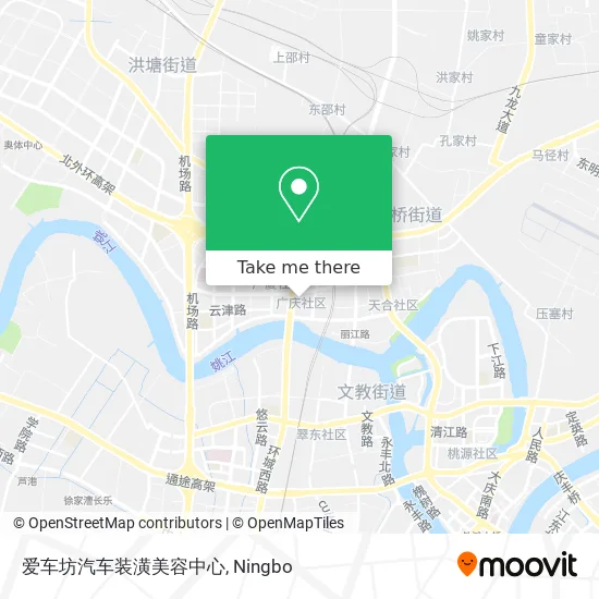 爱车坊汽车装潢美容中心 map