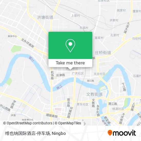 维也纳国际酒店-停车场 map