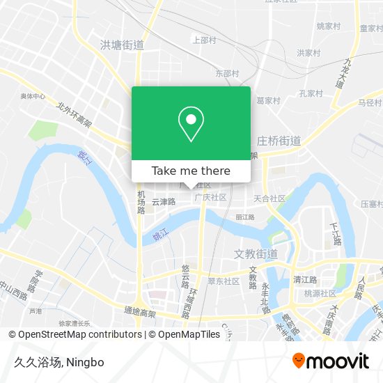 久久浴场 map