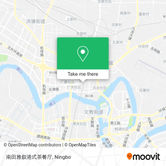 南田雅叙港式茶餐厅 map