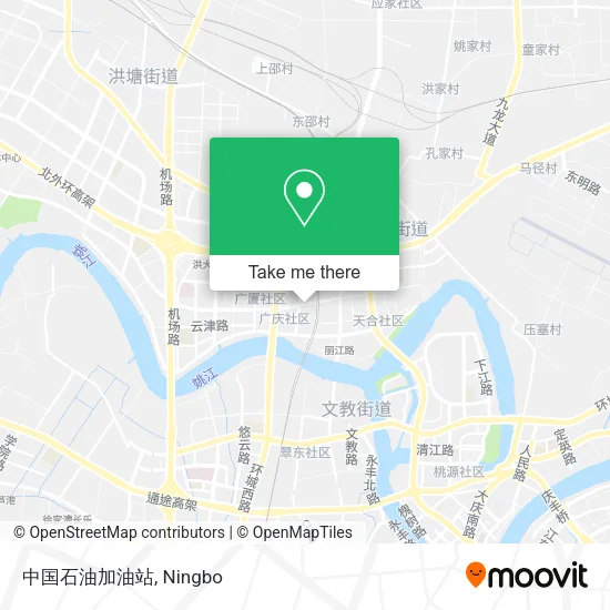 中国石油加油站 map