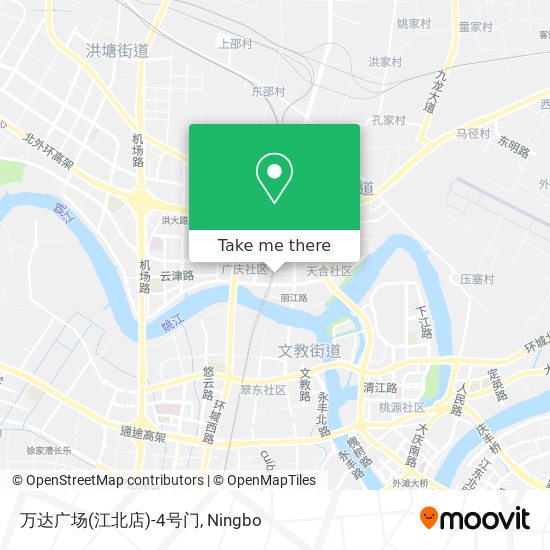 万达广场(江北店)-4号门 map