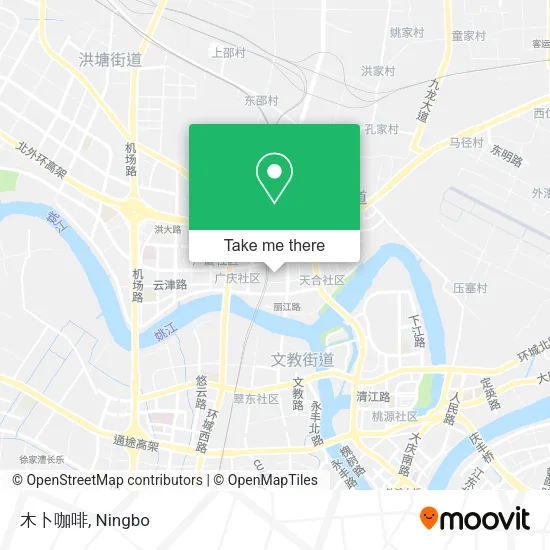 木卜咖啡 map