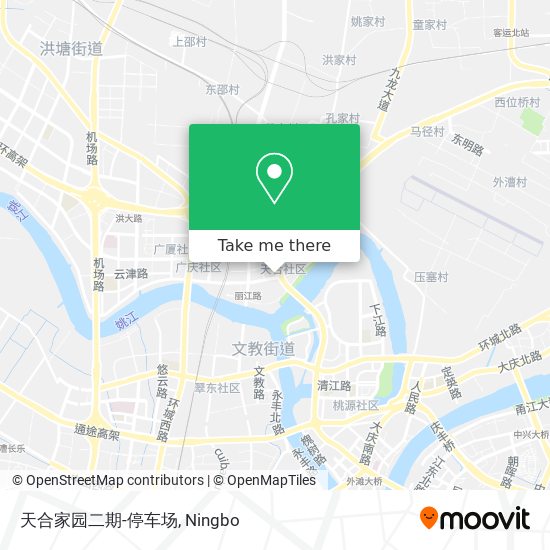 天合家园二期-停车场 map