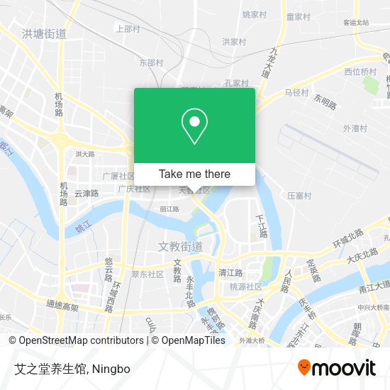艾之堂养生馆 map