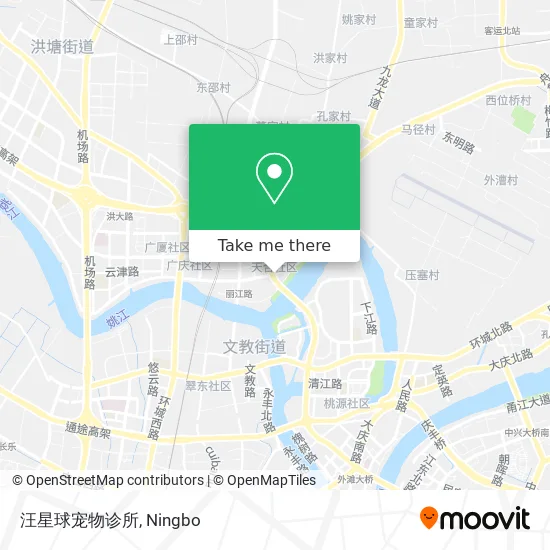 汪星球宠物诊所 map
