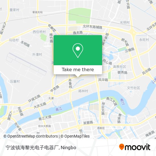 宁波镇海黎光电子电器厂 map