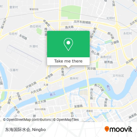 东海国际水会 map