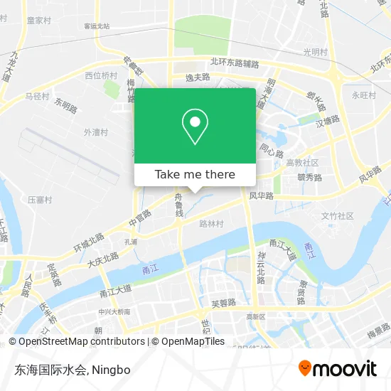 东海国际水会 map
