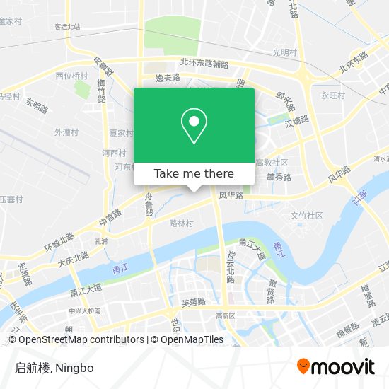 启航楼 map
