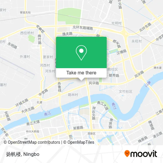扬帆楼 map