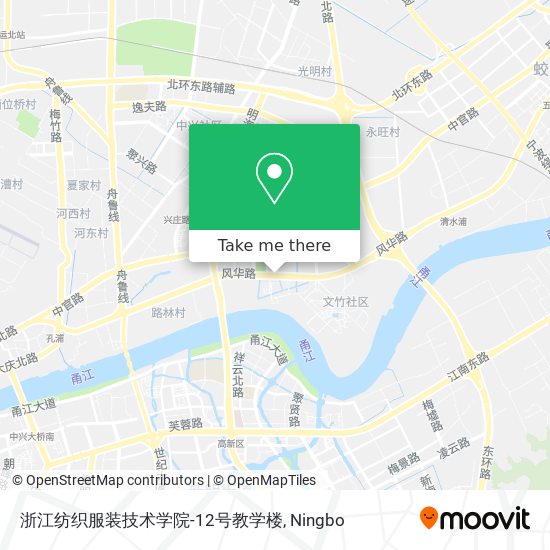 浙江纺织服装技术学院-12号教学楼 map