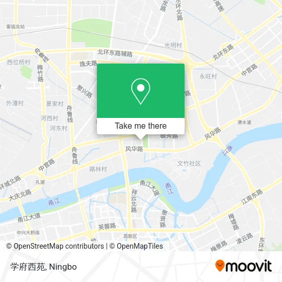学府西苑 map