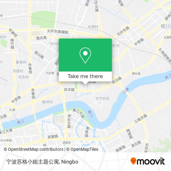 宁波苏格小姐主题公寓 map