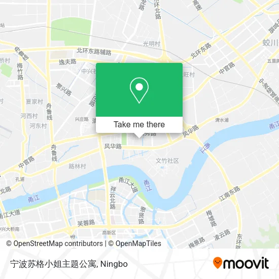 宁波苏格小姐主题公寓 map