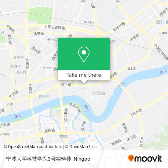 宁波大学科技学院3号实验楼 map