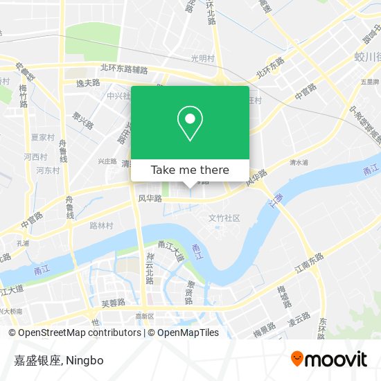 嘉盛银座 map