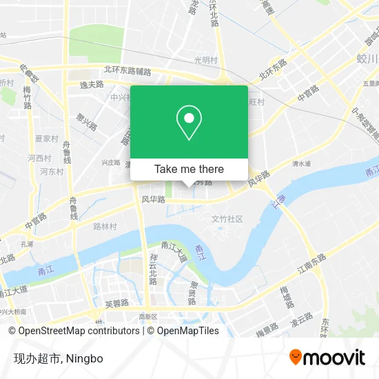 现办超市 map