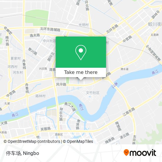 停车场 map