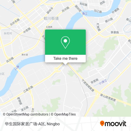 华生国际家居广场-A区 map