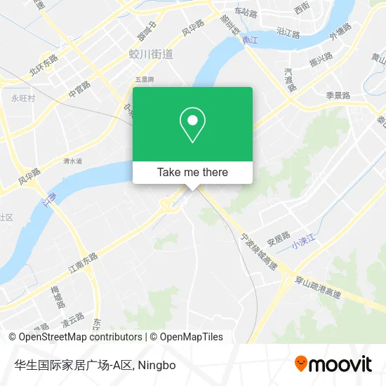 华生国际家居广场-A区 map