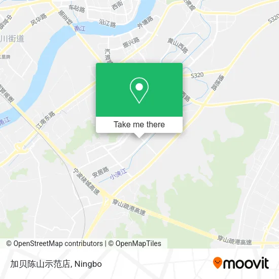 加贝陈山示范店 map