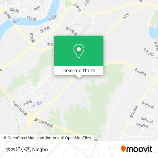 水木轩小区 map