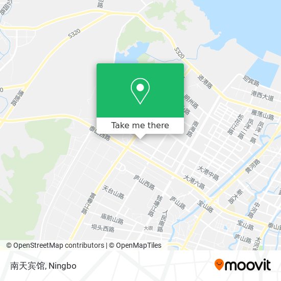 南天宾馆 map