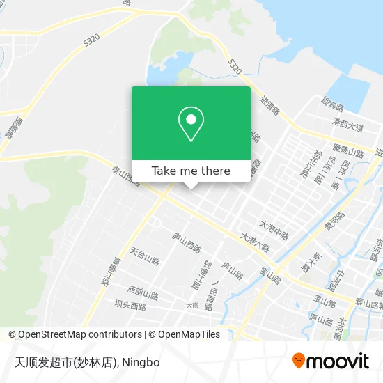 天顺发超市(妙林店) map