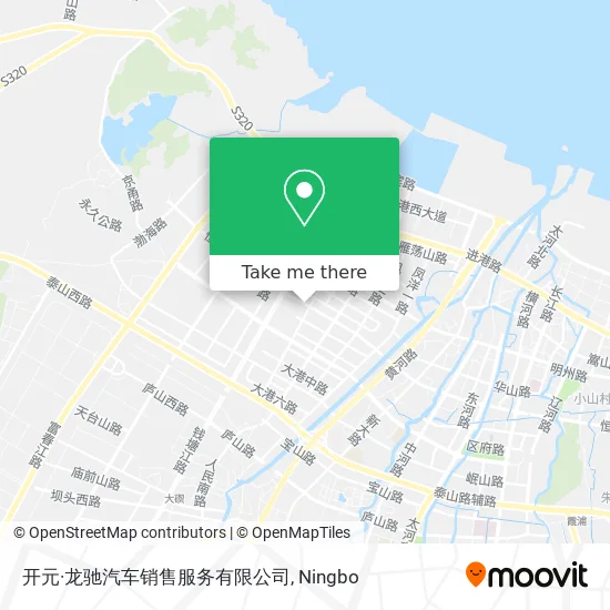 开元·龙驰汽车销售服务有限公司 map