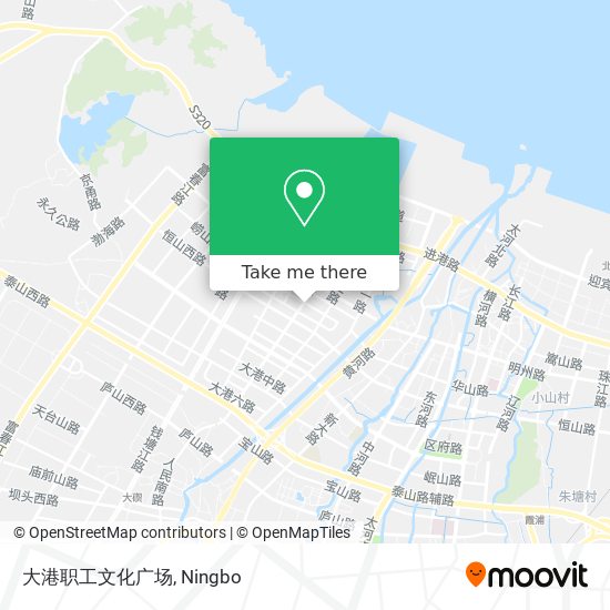 大港职工文化广场 map