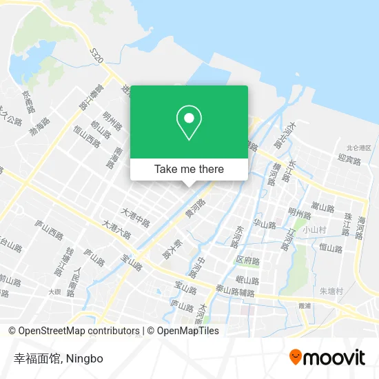 幸福面馆 map