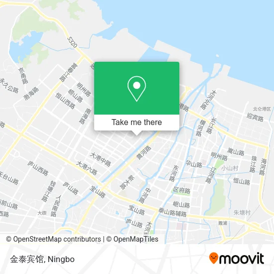 金泰宾馆 map