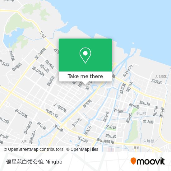 银星苑白领公馆 map