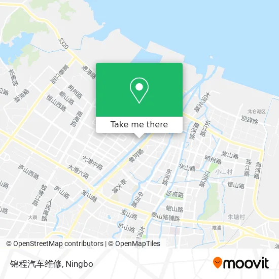 锦程汽车维修 map