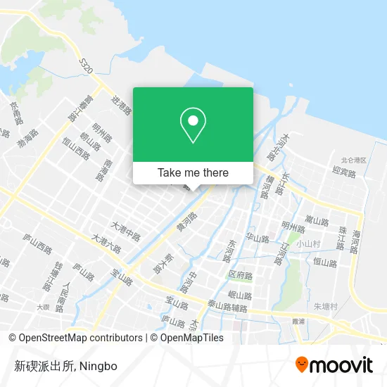 新碶派出所 map