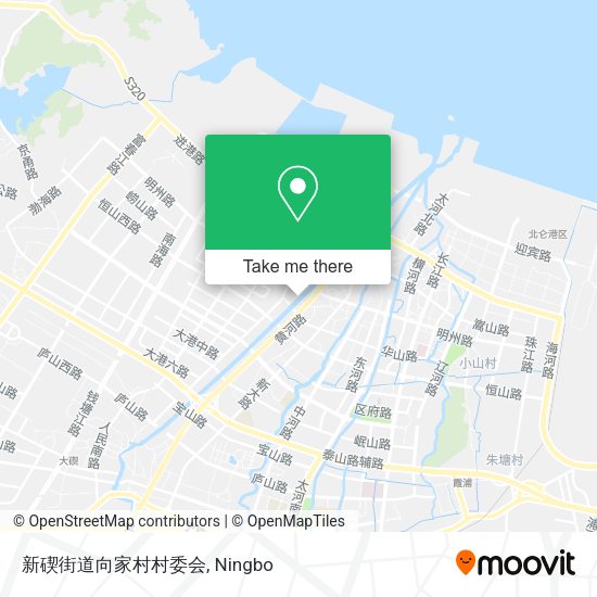新碶街道向家村村委会 map