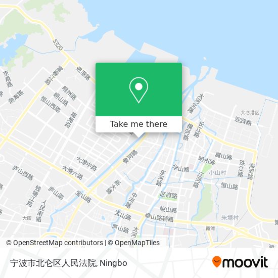 宁波市北仑区人民法院 map