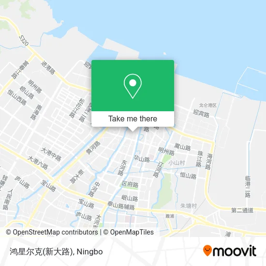 鸿星尔克(新大路) map