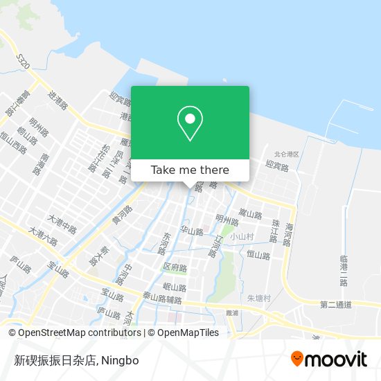 新碶振振日杂店 map