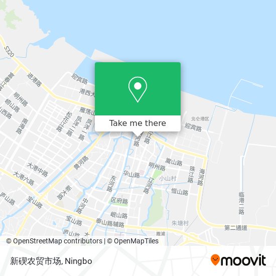 新碶农贸市场 map