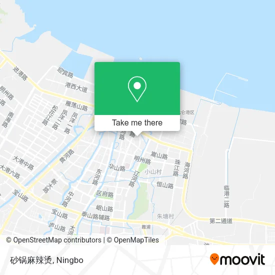 砂锅麻辣烫 map