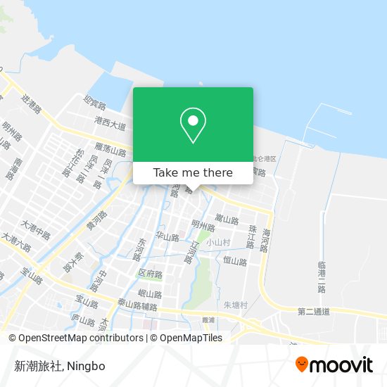 新潮旅社 map